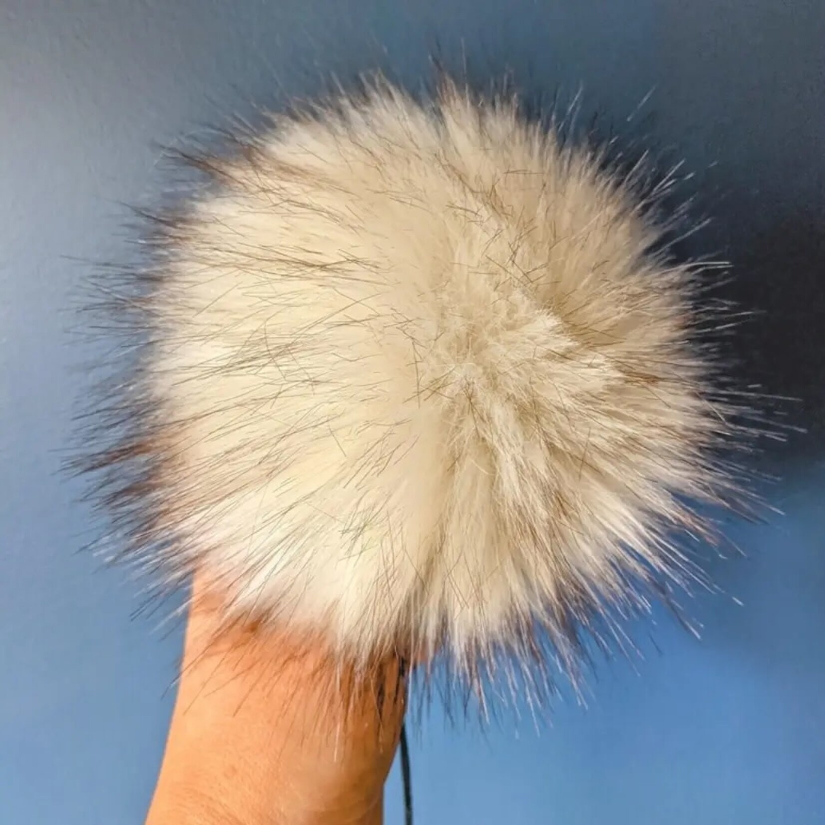 Country Stix Co 7" Detachable Faux Fur Pom Pom
