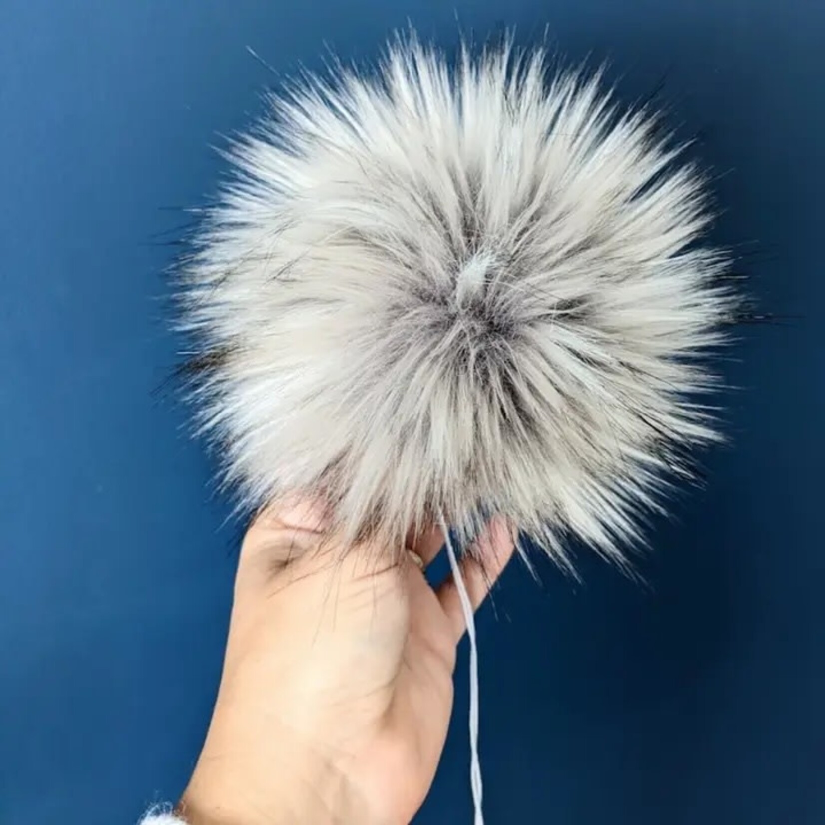 Country Stix Co 7" Detachable Faux Fur Pom Pom