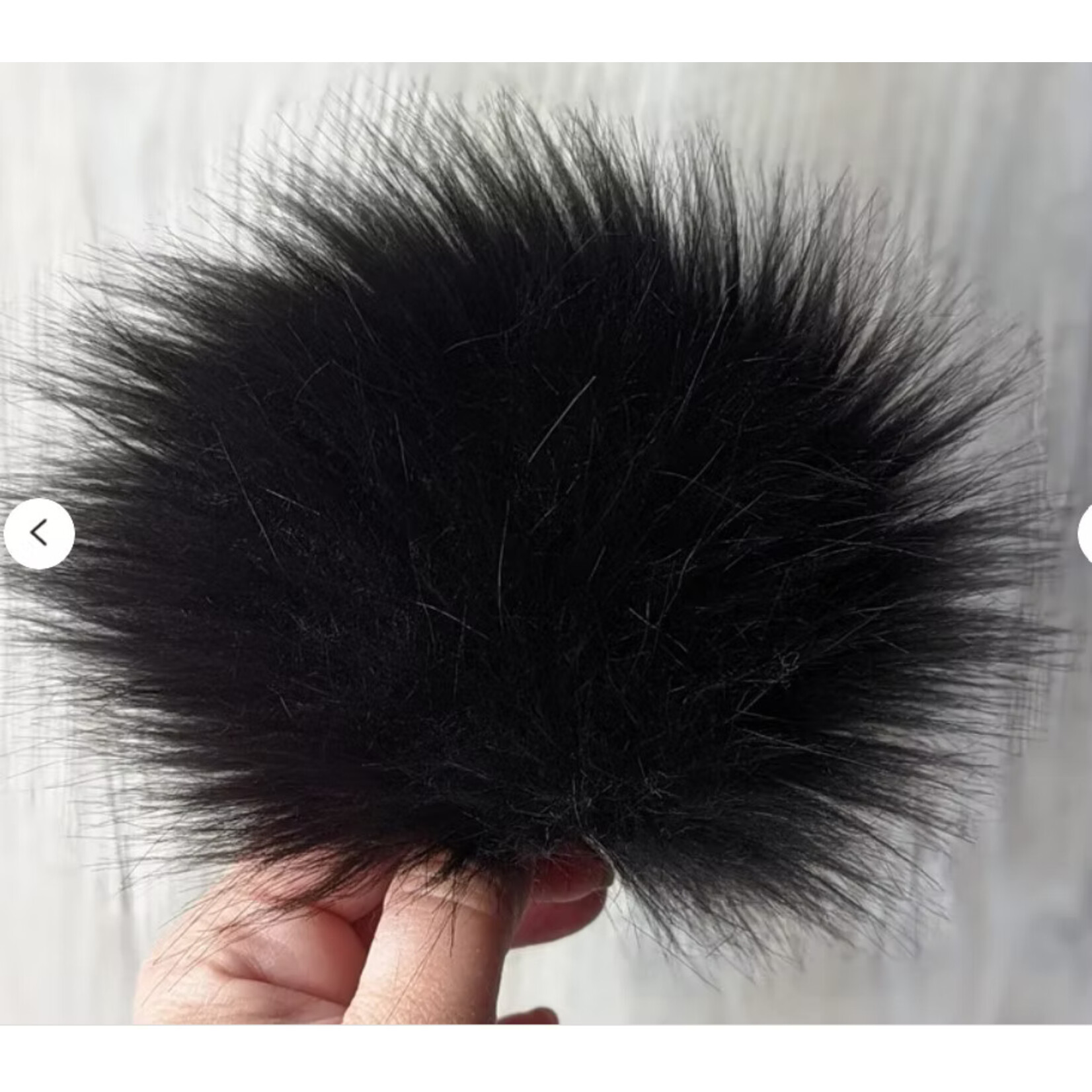 Country Stix Co 7" Detachable Faux Fur Pom Pom