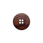 Dill Buttons Polymide Leather Look - 25mm - Dill Button 378009