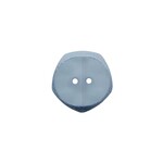 Dill Buttons Blue Polymide Pentagonal Button -28mm - Dill Button 388009