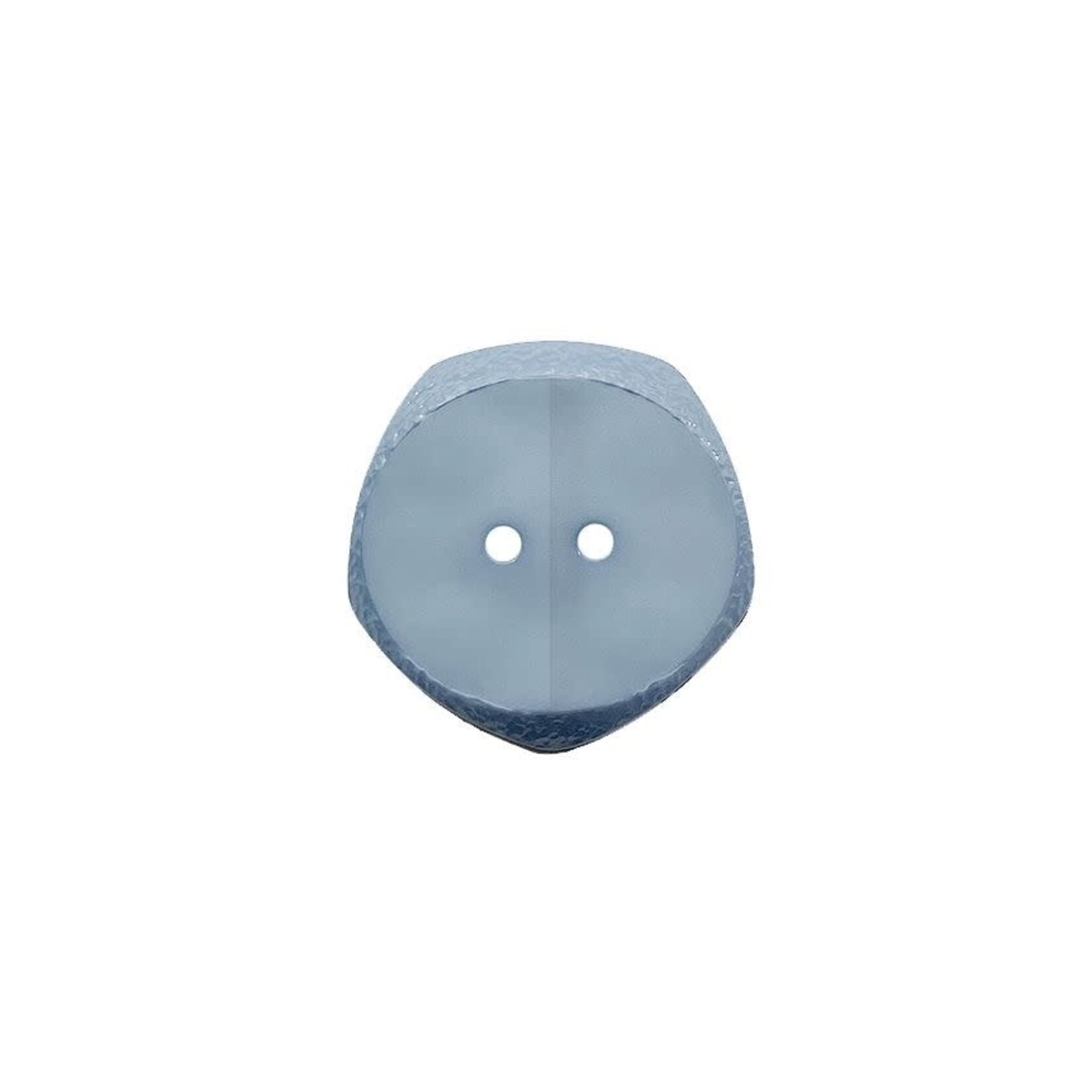 Dill Buttons Blue Polymide Pentagonal Button -28mm - Dill Button 388009