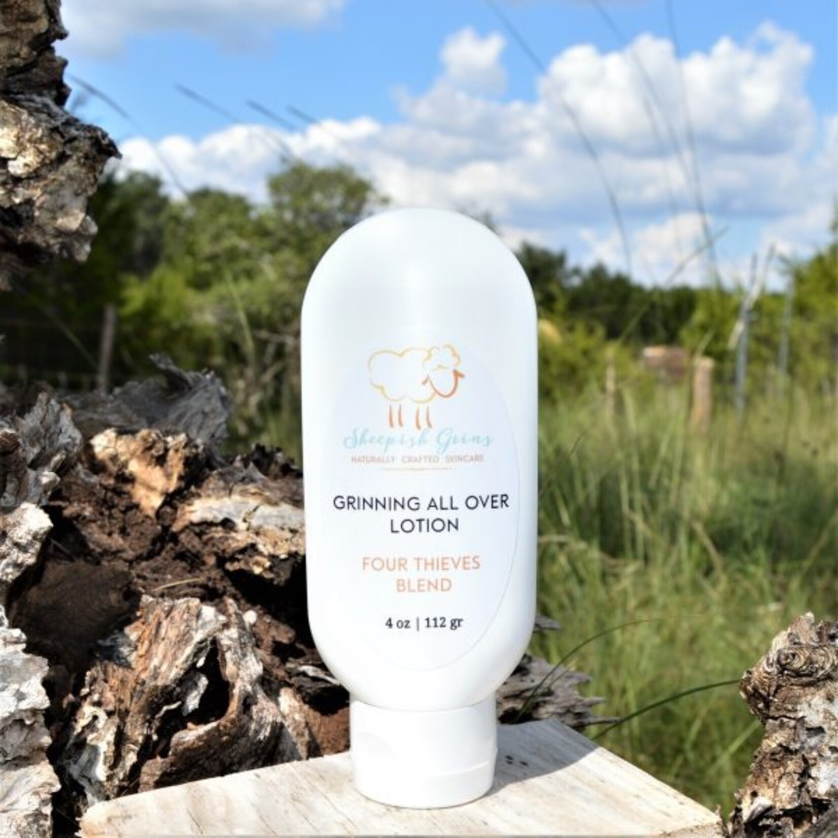 Sheepish Grins Grinning All Over Lotion