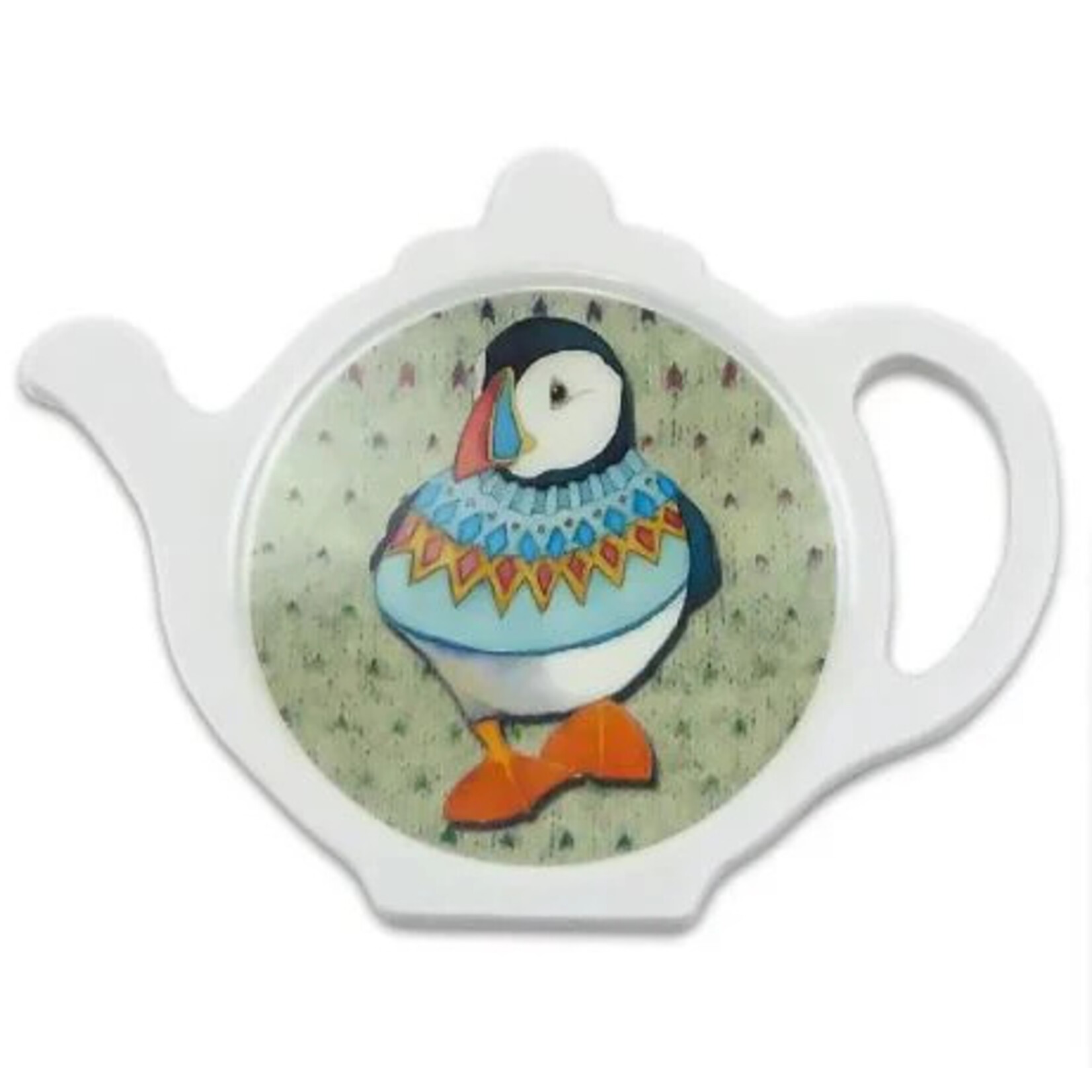 Emma Ball Ltd Woolly Puffins Tea Bag Tidy