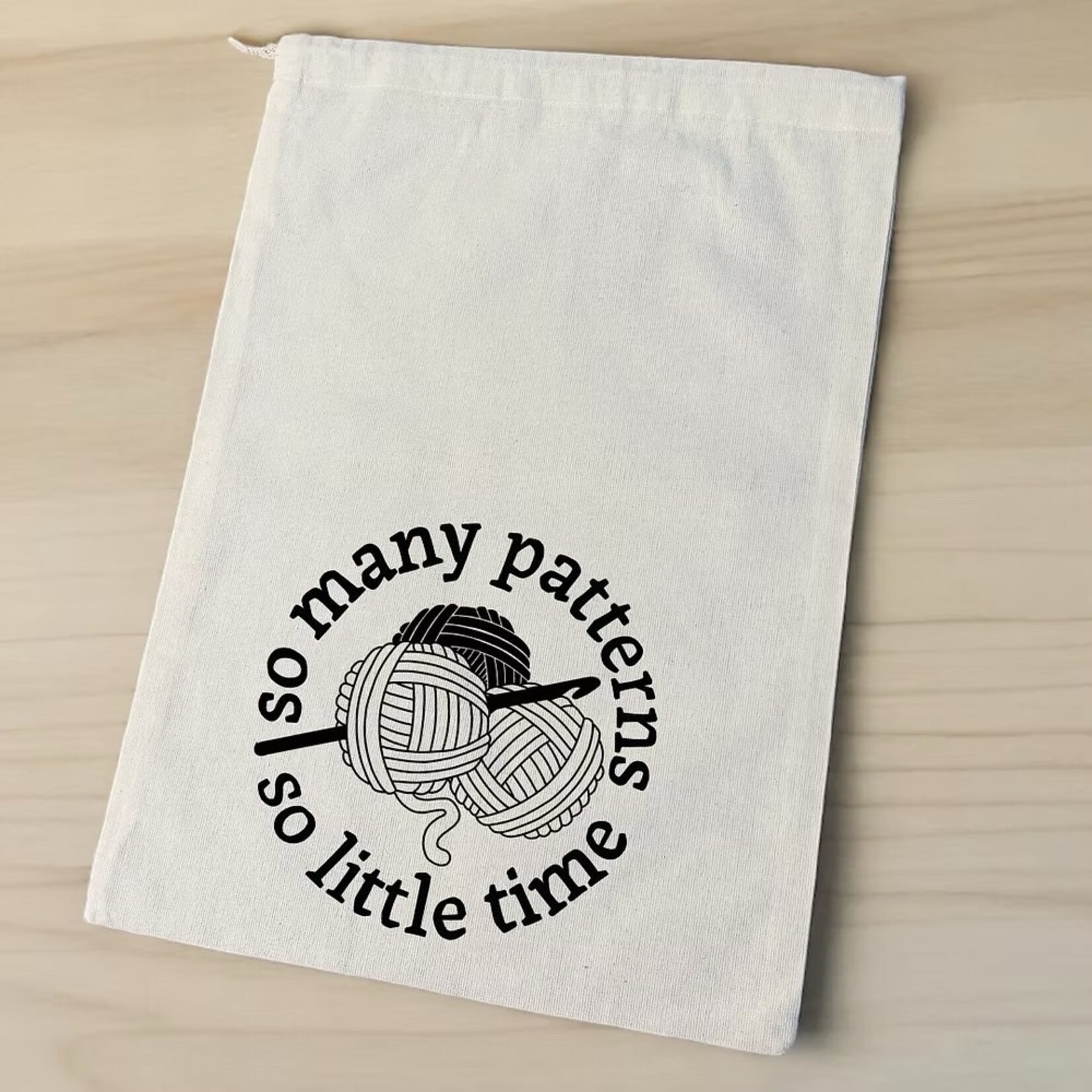 Anna B Shop So Many Patterns So Little Time Project Bag