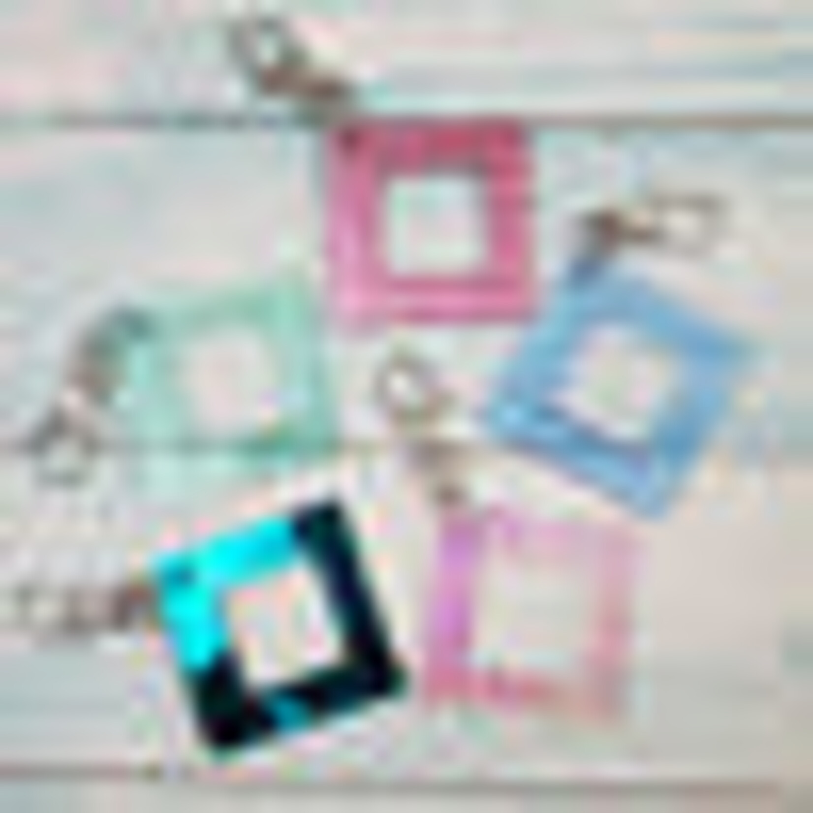 Katrinkles 1" Gauge Swatch Ruler Fob Clip