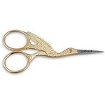 Tamsco Stork Scissor 3.5" with Gold Finish