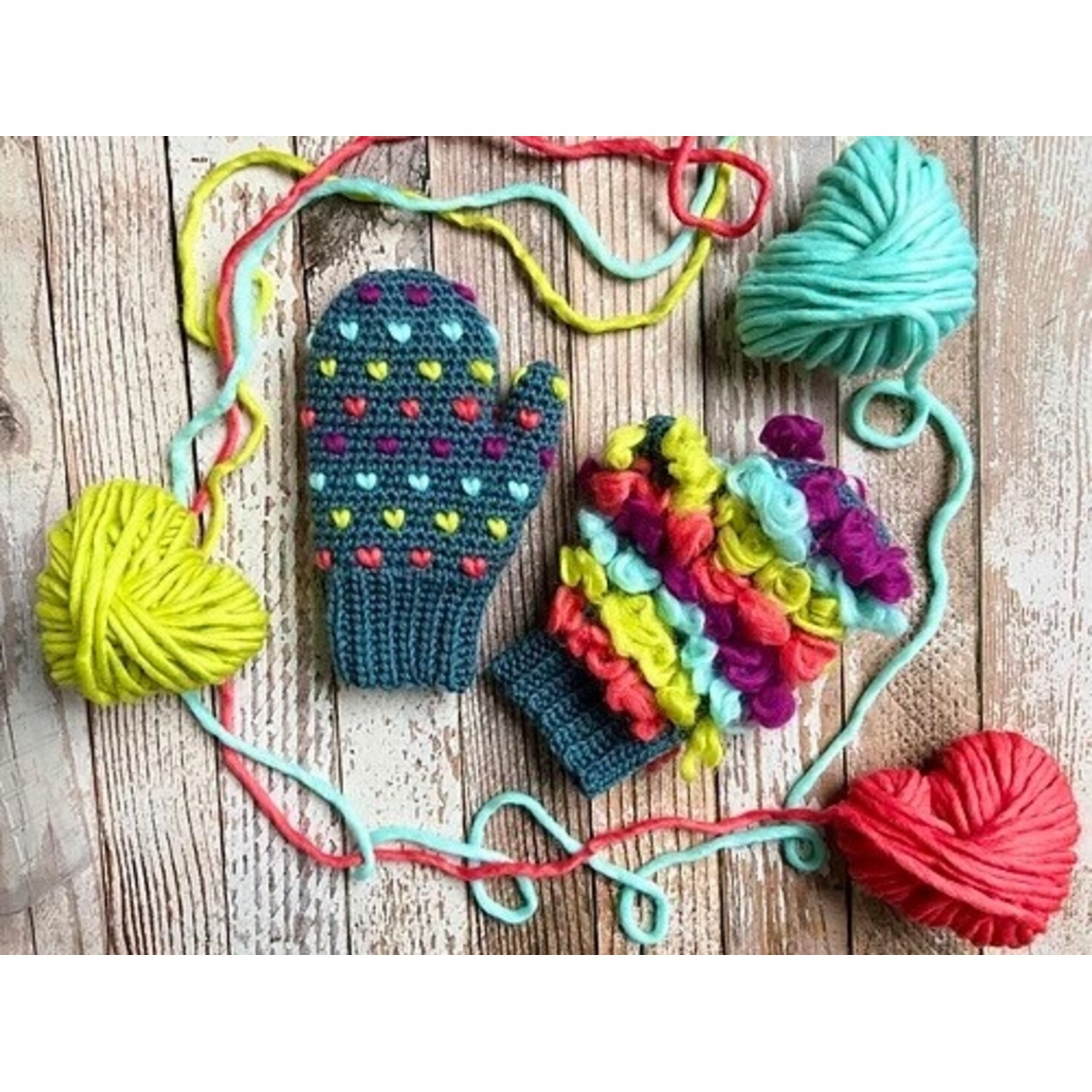 KKN Advanced Beginner Crochet with Kelly –Thrummed Mittens - 2/3, 2/10, 2/17, 2/24 from 6-8pm