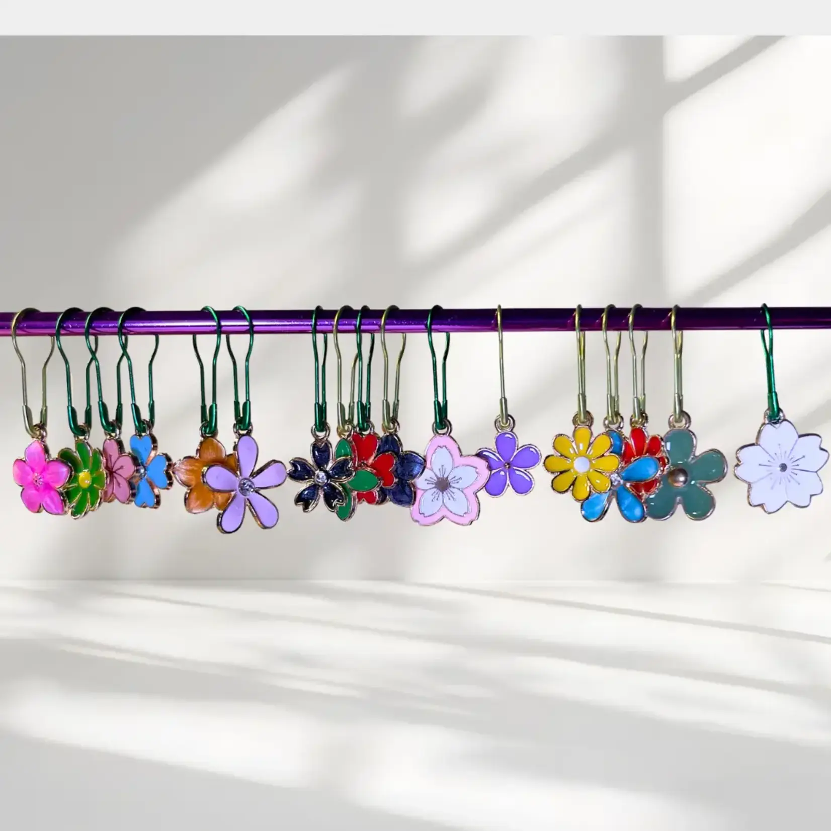 Anna B Shop Flower Garden Stitch Marker Set