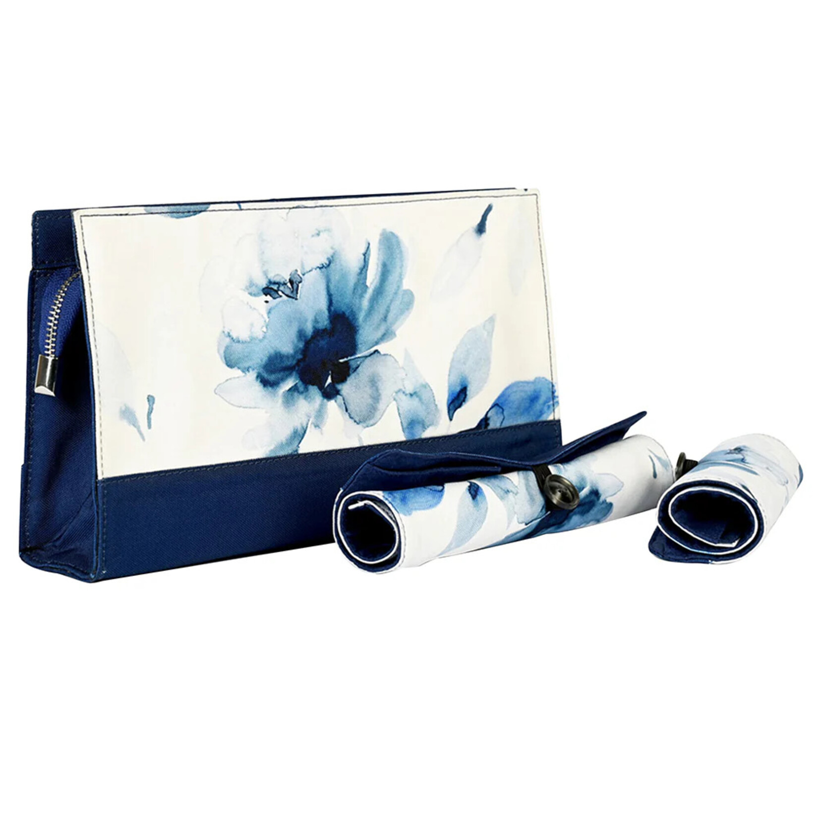 Knitter's Pride Blossom Project Pouch with Roll - On Cases