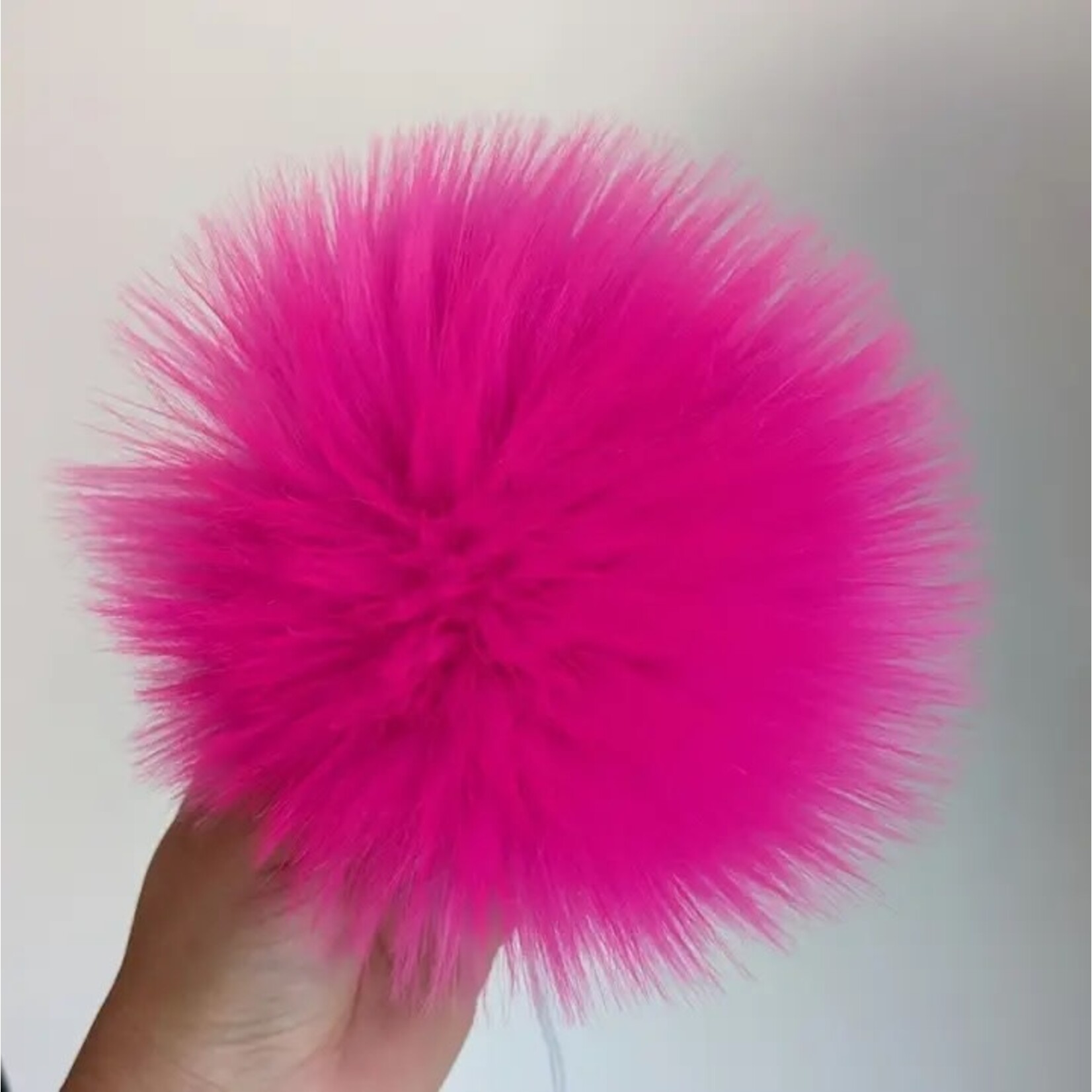 Country Stix Co 7" Detachable Faux Fur Pom Pom