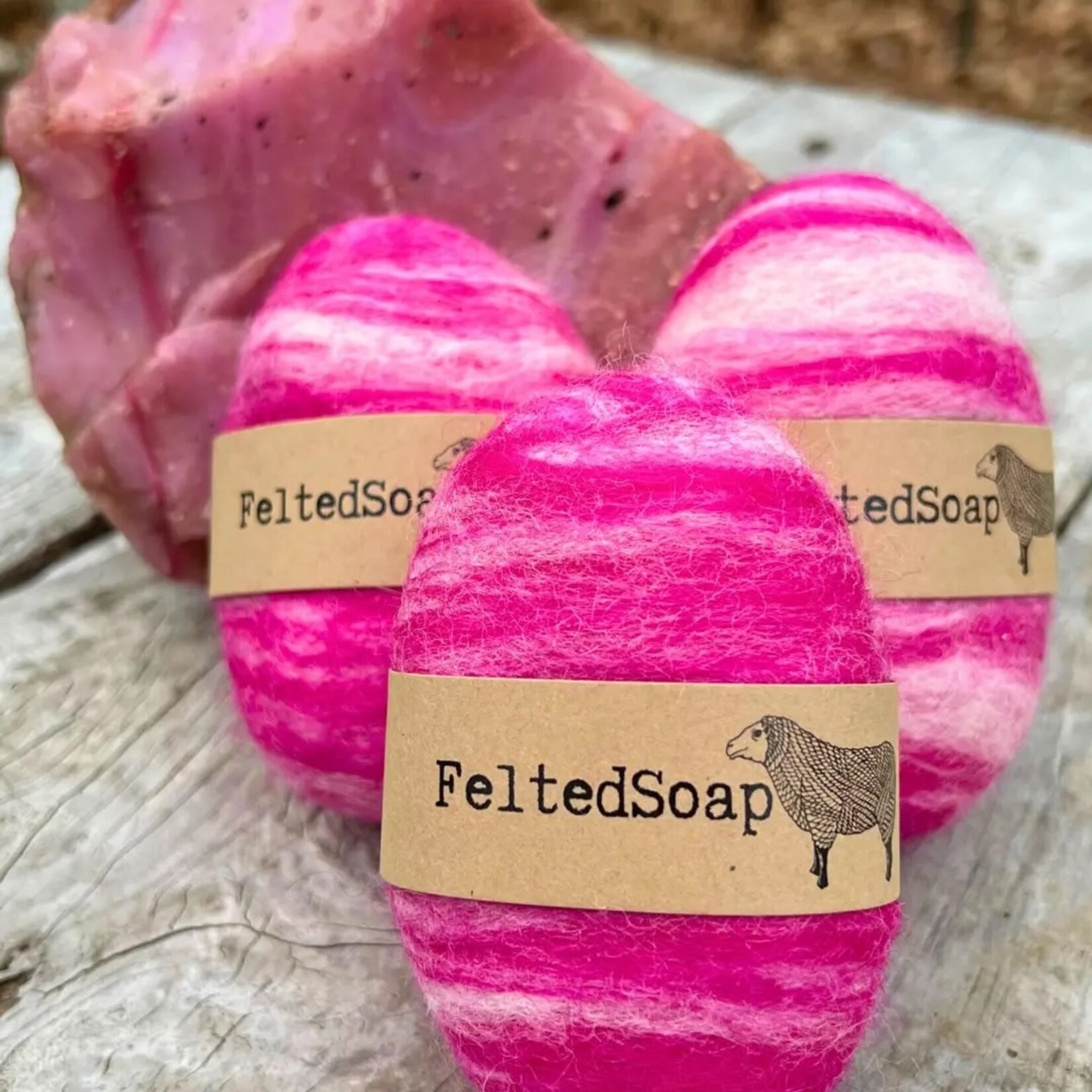 Twisted Purl LLC Felted Soap
