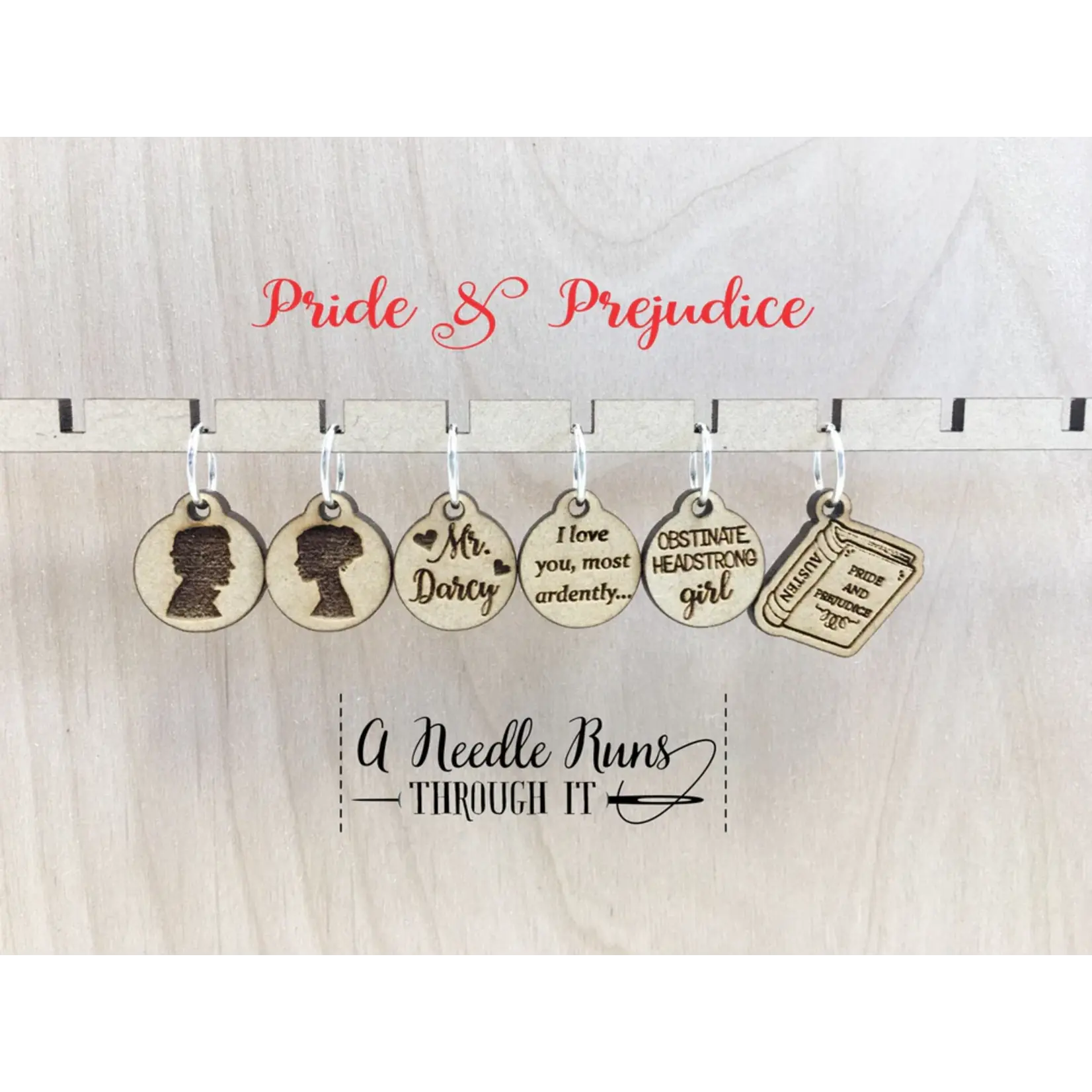 A Needle Runs Through It Stitch Markers