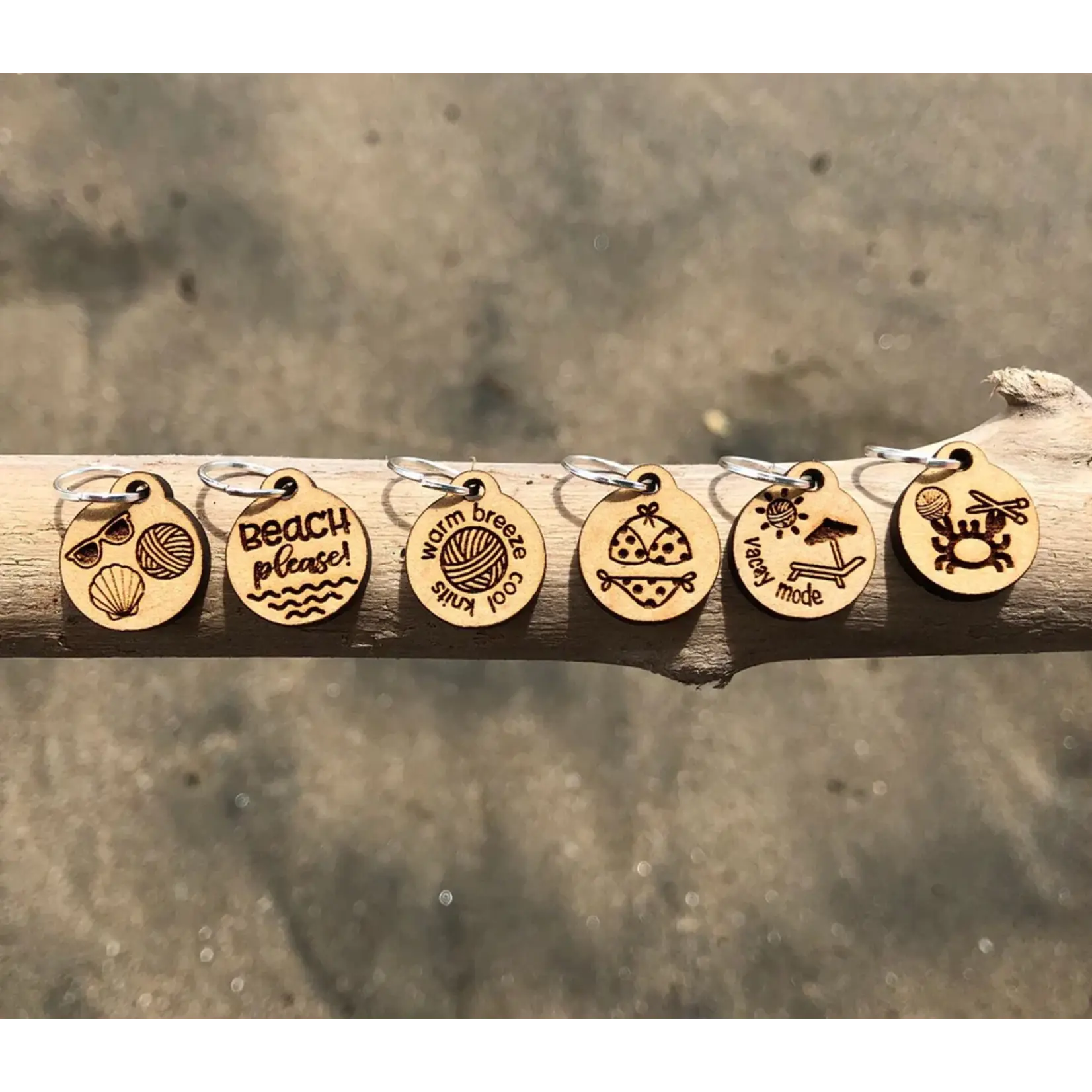 A Needle Runs Through It Stitch Markers