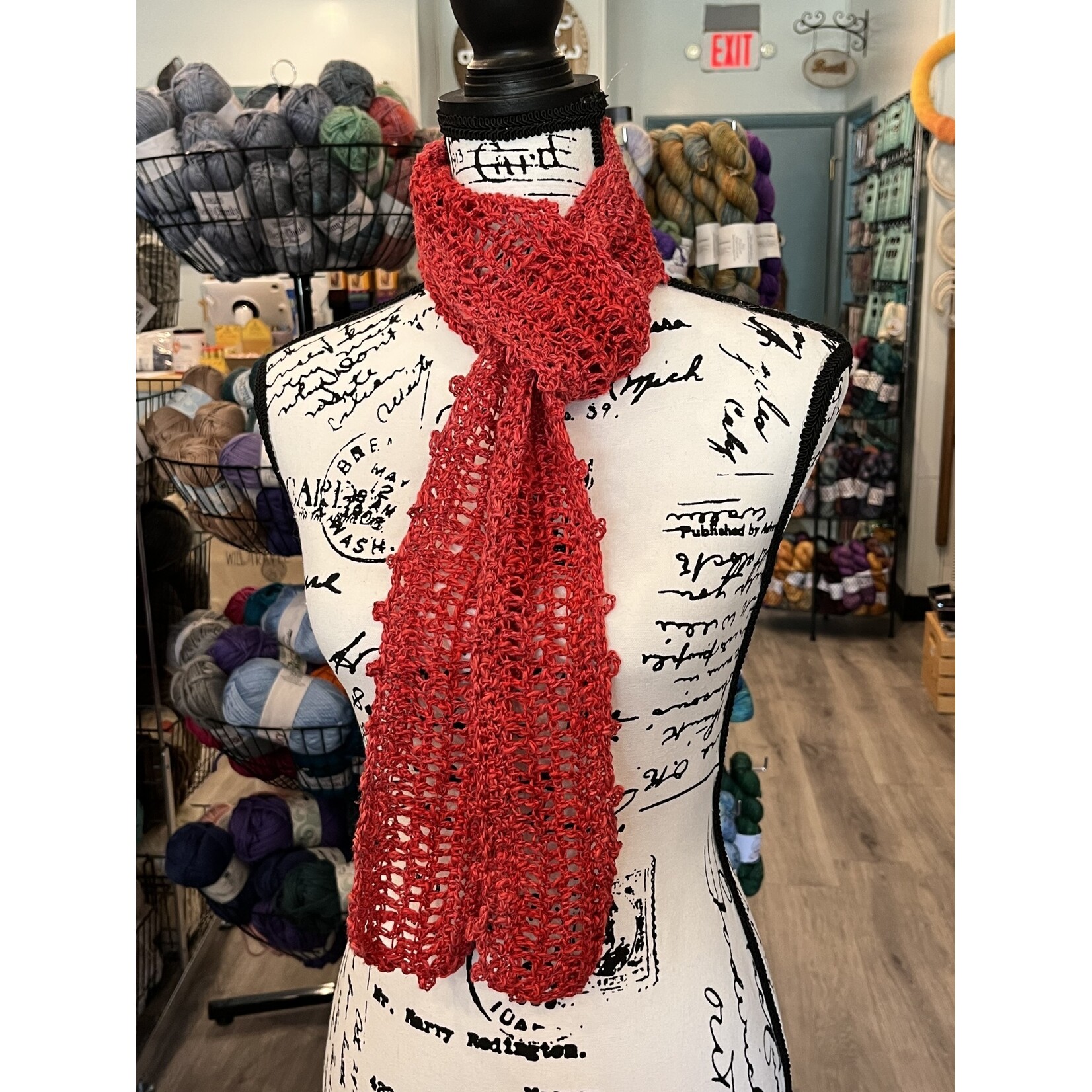 KKN Intro to Crochet – Learn to Make a Scarf – 5/7, 5/14, 5/21, 5/28 from 10:30am-12:00pm