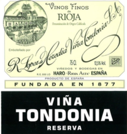 Bodegas R. Lopez de Heredia Vina Tondonia "Vina Tondonia" Rioja Reserva Tinto 2006 375mL