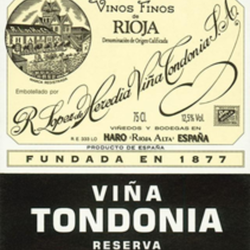 Bodegas R. Lopez de Heredia Vina Tondonia "Vina Tondonia" Rioja Reserva Tinto 2008