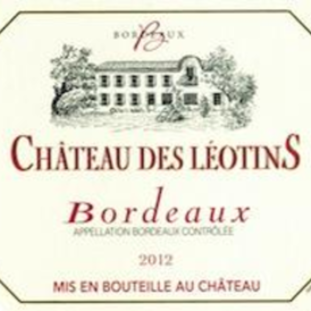 Chateau des Leotins Bordeaux 2020