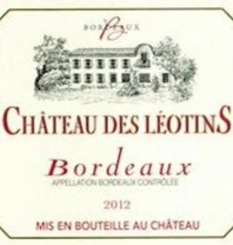 Chateau des Leotins Bordeaux 2021