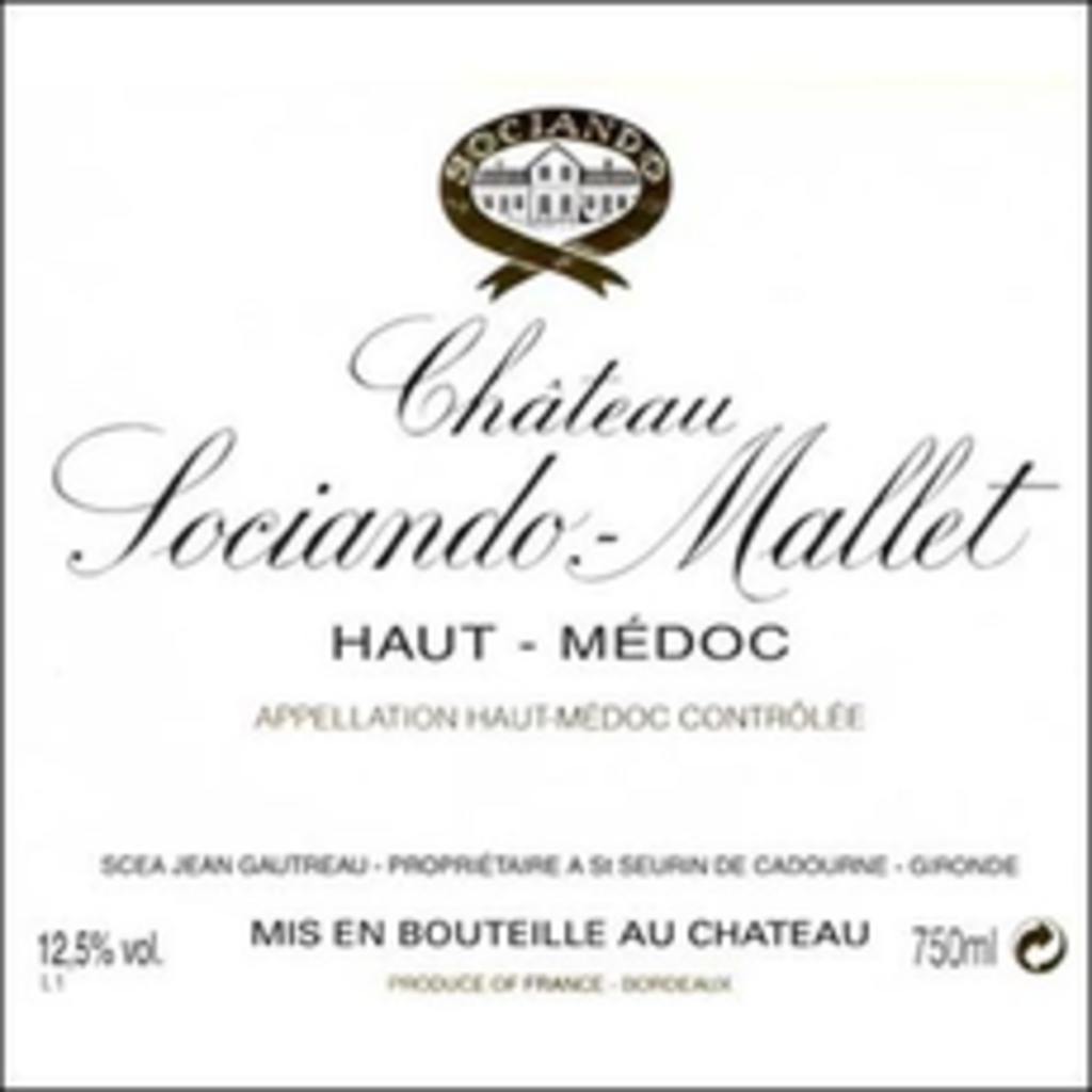 Chateau Sociando-Mallet Haut-Medoc 2015 2015