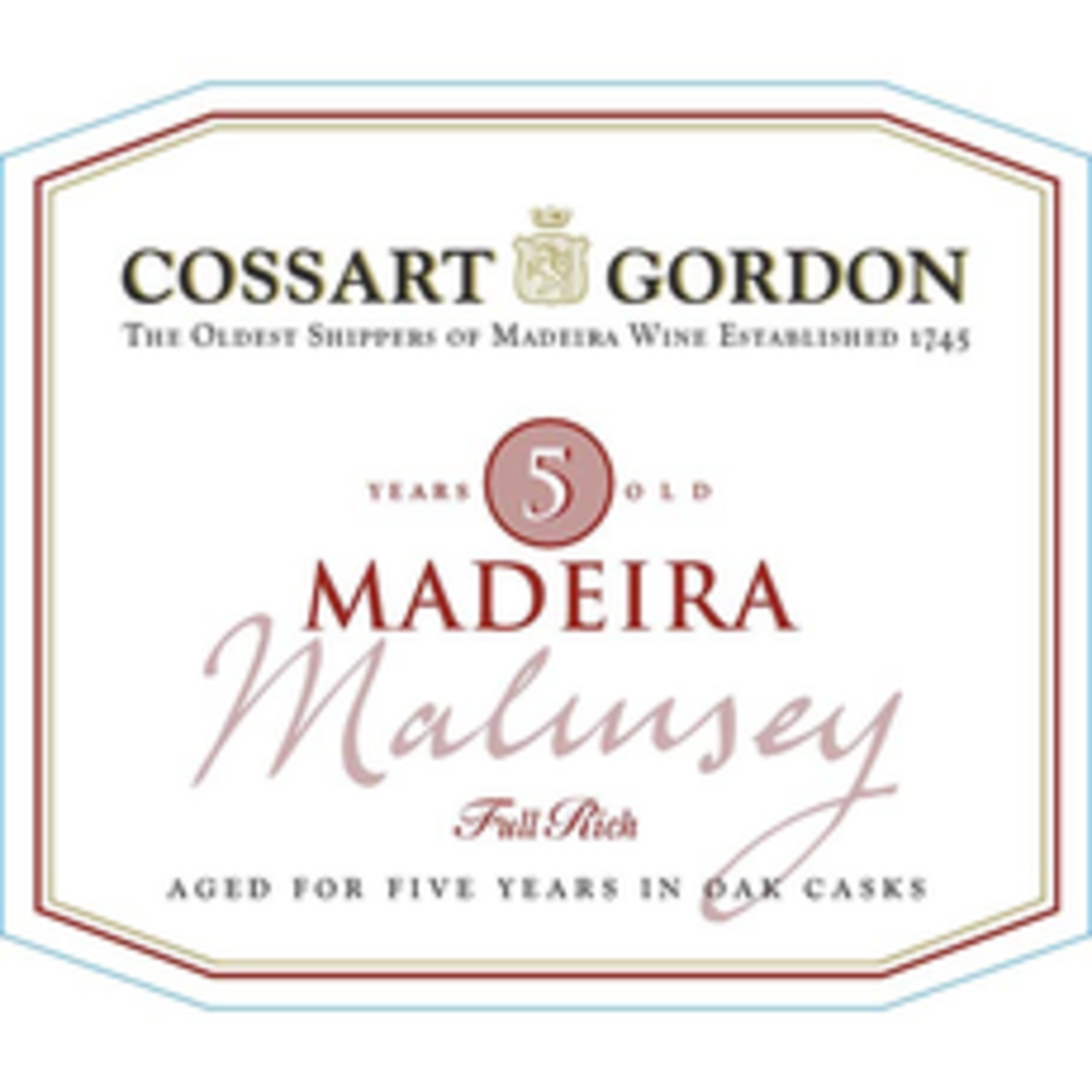 Cossart Gordon 5yr Malmsey Madeira 750mL