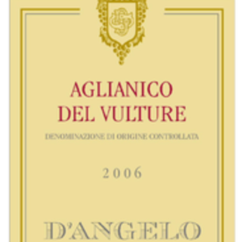 D'Angelo Aglianico del Vulture 2020