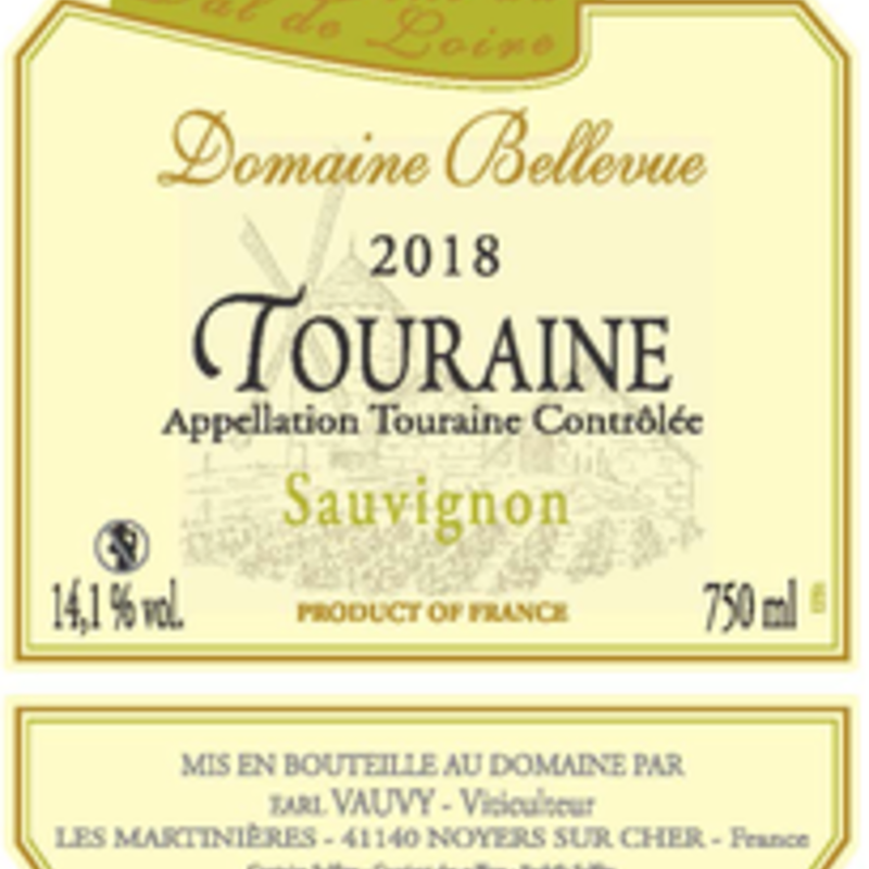 Domaine Bellevue Touraine Sauvignon Blanc 2021