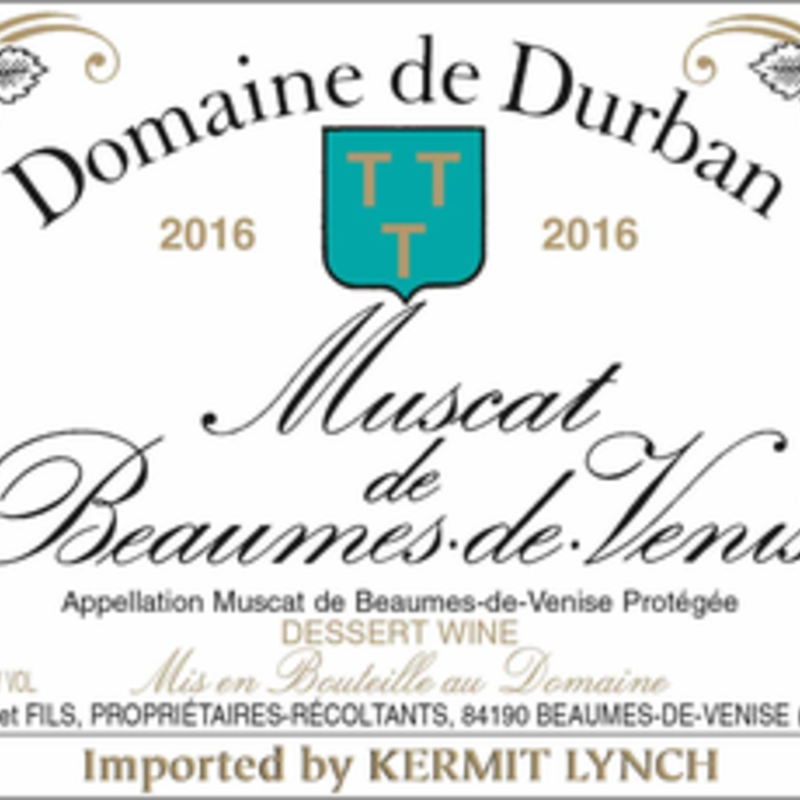 Domaine de Durban Muscat Beaumes de Venise 2015