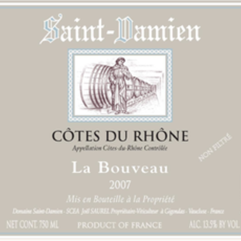 Domaine Saint-Damien "La Bouveau" Cotes du Rhone 2020