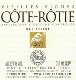 Eric Texier Cote-Rotie Vieilles Vignes 2017