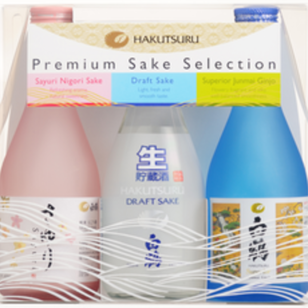 Hakutsuru Sake Sampler 3pack