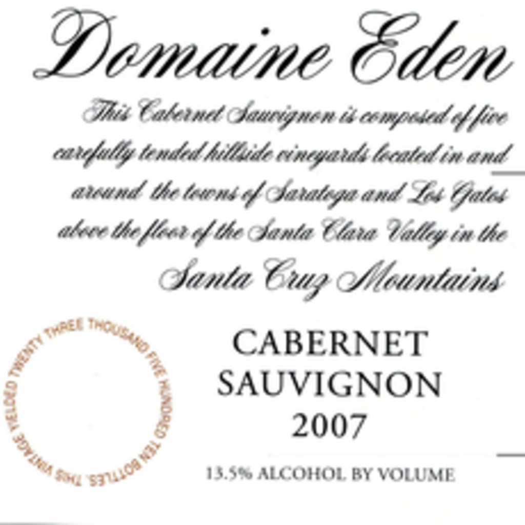 Mount Eden Vineyards "Estate" Cabernet Sauvignon 2015 1.5L