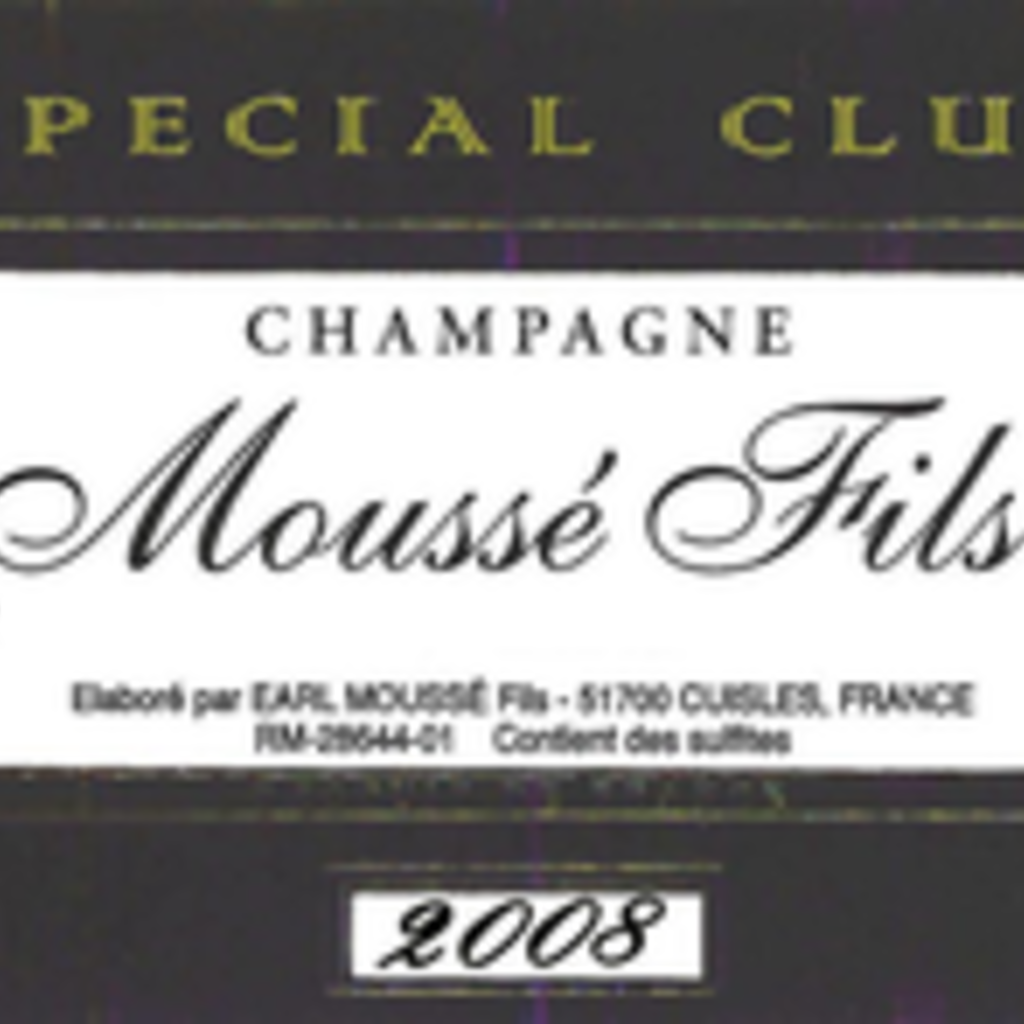Mousse Fils Champagne Brut Special Club 2016