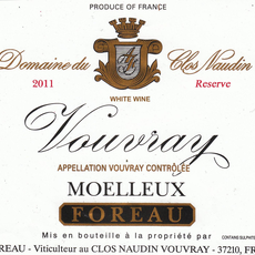 Philipe Foreau Domaine Du Clos Naudin Moelleux Vouvray Rerserve 2015