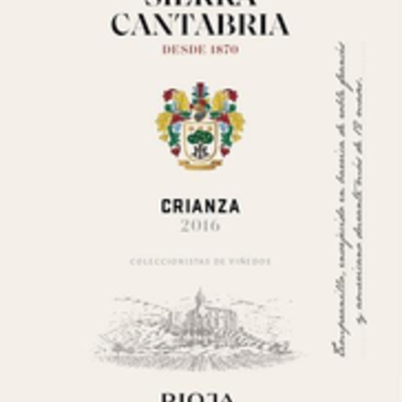 Sierra Cantabria Rioja Crianza 2018
