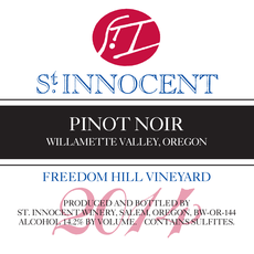 St. Innocent Winery "Freedom Hill Vineyard" Pinot Noir 2015 375mL