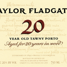 Taylor Fladgate 20 Year Old Tawny Port