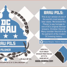 DC Brau Pils 6pack