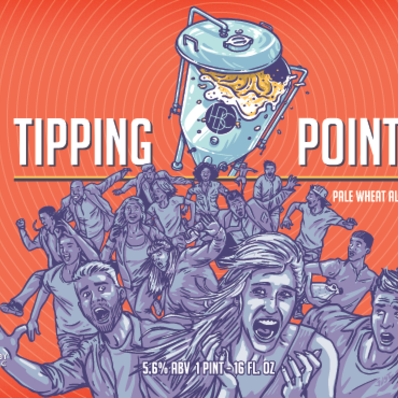 Hysteria Tipping Point Wheat Beer 6pack