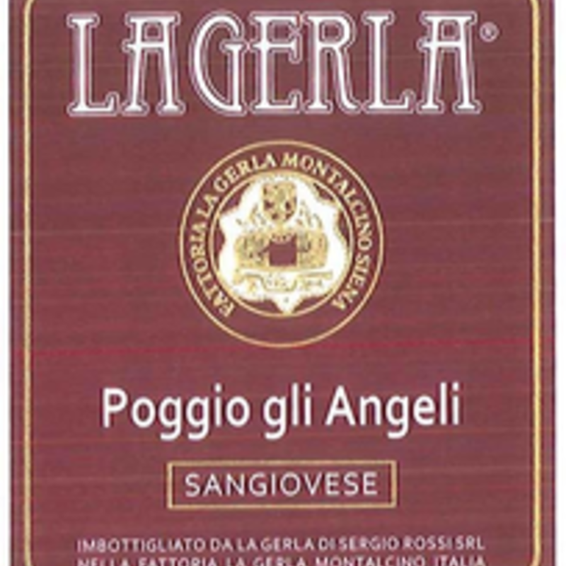 La Gerla Poggio gli Angelo Sangiovese 2020 750ml