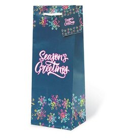 Season’s Greetings Single Gift Bag