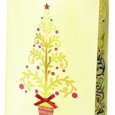 Golden Tree Gift Bag Double