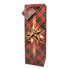 Gold Bow Gift Bag Single