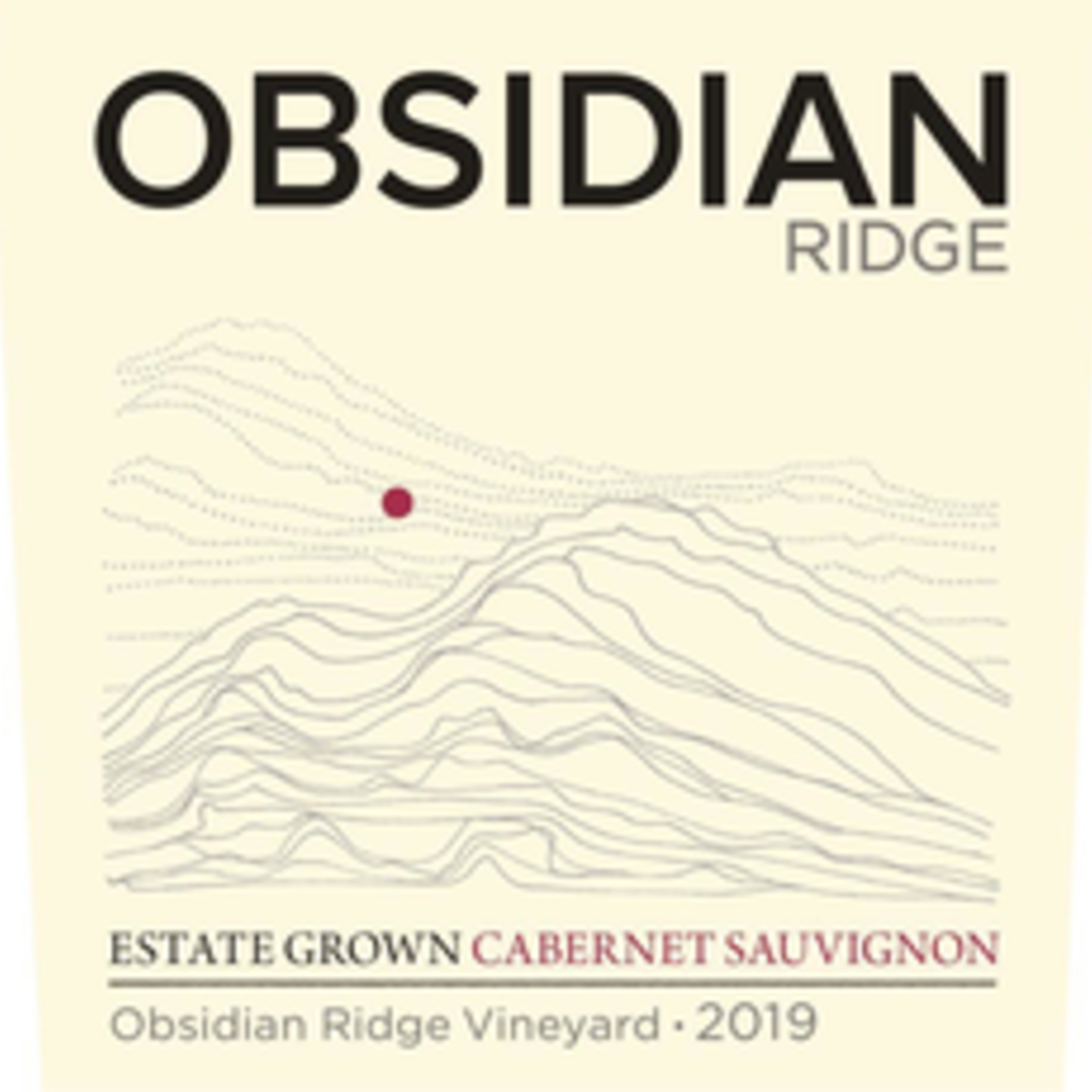 Obsidian Ridge Cabernet Sauvignon Red HIlls Lake County 2019