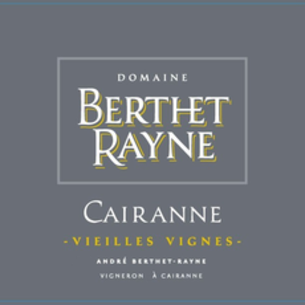 Andre Berthet-Rayne Cairanne Vielles Vignes Rouge 2020