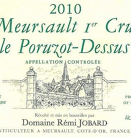 Remi Jobard Meaursault Le Poruzot-Dessus 1er Cru 2019