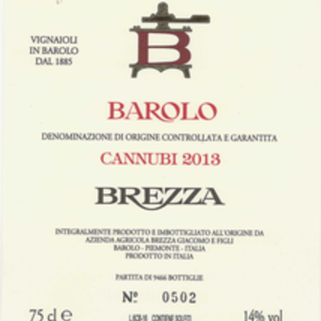Brezza Cannubi Barolo 2019