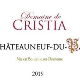 Domaine de Cristia Chatreauneuf-du-Pape 2020