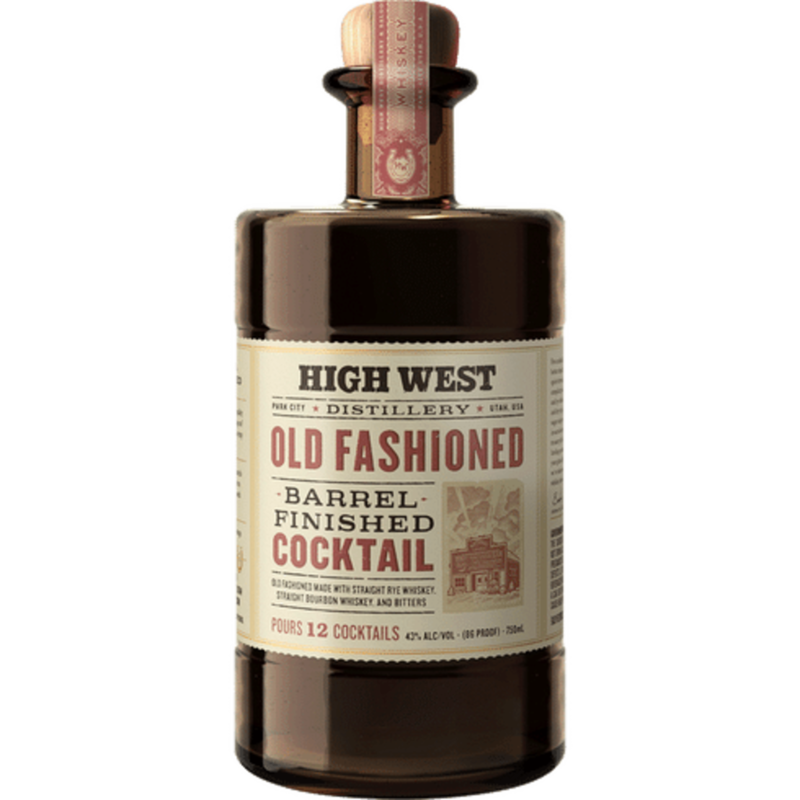 High West Old Fashioned Barrel Finished Cocktail 375ml