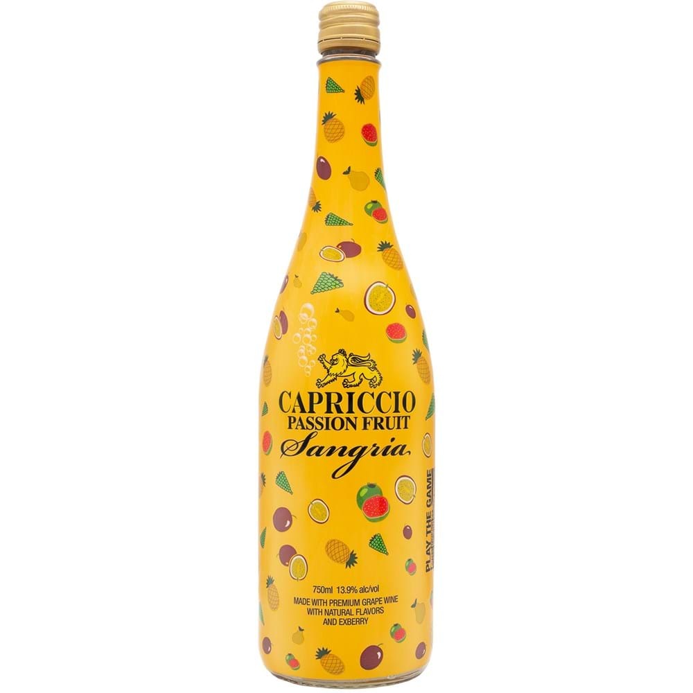 Capriccio Passion Fruit Sangria 750ml Bin 201 Wine + Spirits